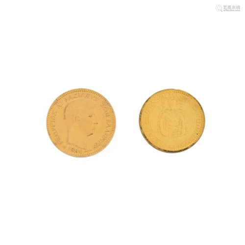 Two (2) Foreign Gold Coins