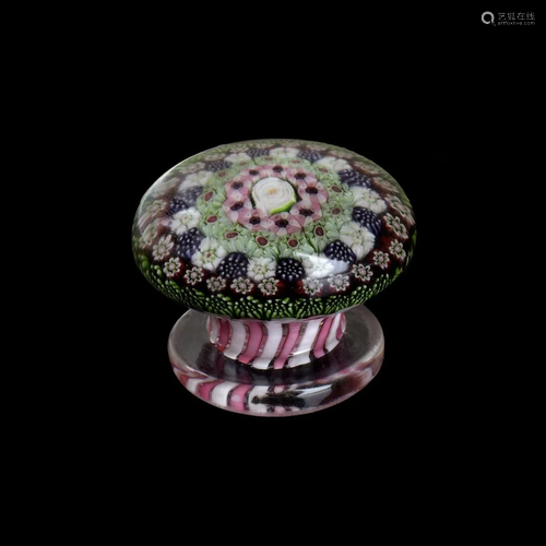 19th C. Clichy Piedouche Paperweight