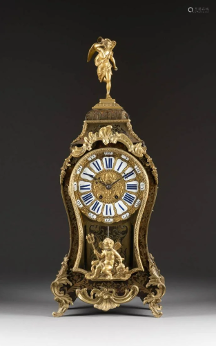 GROSSE PENDULE MIT BOULLE-MARQUETERIE Frankre…