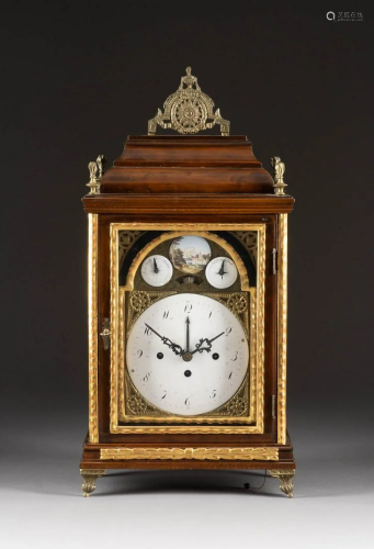 BRACKET CLOCK (STOCKUHR) Österreich, wohl…