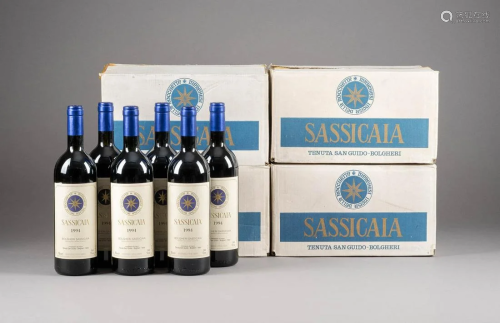 SASSICAIA TENUTA SAN GUIDO 1994 BOLGHERI 24 Fl…