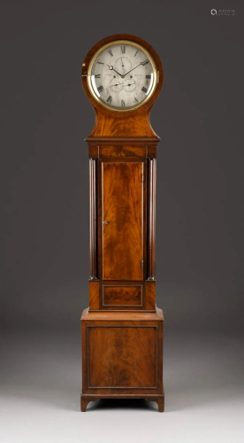 REGENCY-STANDUHR Edinburgh, J. Fubister, um 1820