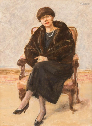 MAX LIEBERMANN 1847 Berlin - 1935 Ibid. Portrait Lola