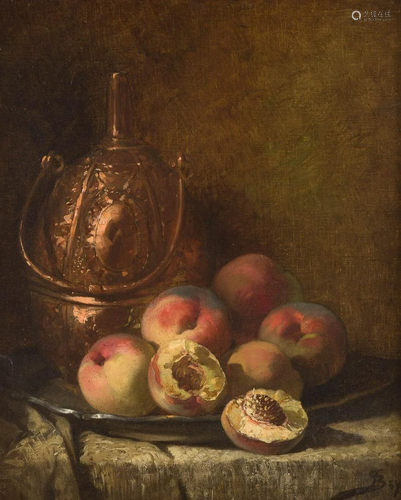 PIERRE-MARIE BEYLE 1838 Lyon - 1902 Paris Still life