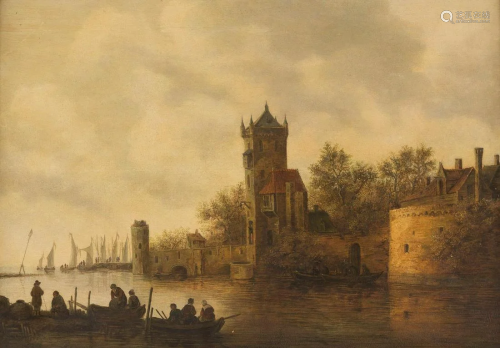 FRANS DE HULST (ATTR.) 1610 Haarlem - 1661 Ibid RIVER