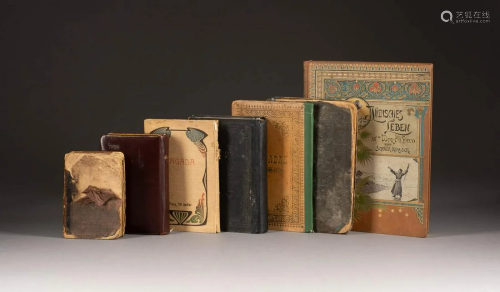 COLLECTION OF SEVEN BOOKS Different places of