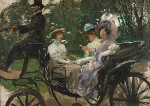 FRENCH-GERMAN IMPRESSIONIST Active, late 1…