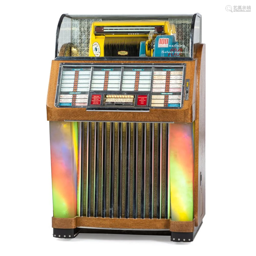 A Seeburg Select-O-Matic Jukebox