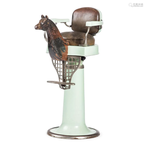 An Emil J. Paidar Co. Child's Barber Chair