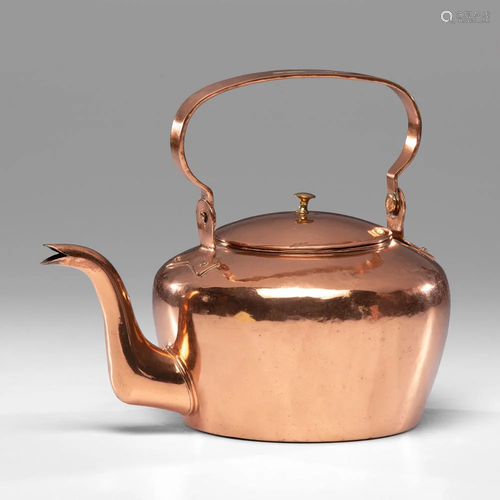 A Rare Ohio Copper Kettle by Jacob Stutsman