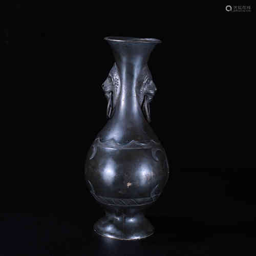 A Chinese Silver Vase