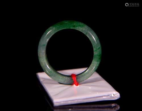 A Chinese Jadeite Ring.