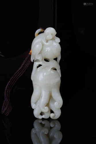 A Chinese Jade Carving.