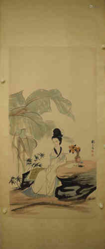 A Chinese Painting, Liu Danzhai Mark.