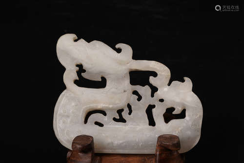 A Chinese Jade Carving.