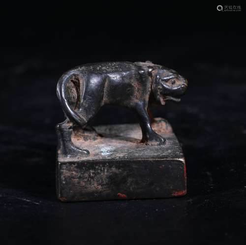 A Chinese Bronze Seal.