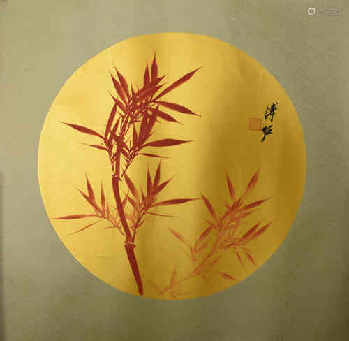 A Chinese Painting, Puzuo  Mark.