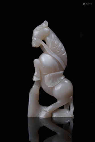 A Chinese Jade Horse.