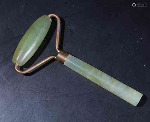 A Chinese Jade Massager.