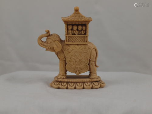 Indian elephant natural resin first half 20th