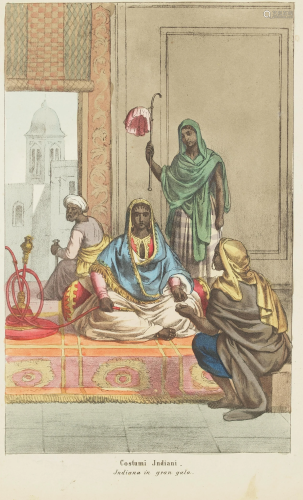 Print 1860 costumes India