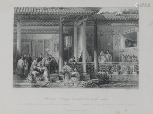 Consignement marriage presents China 1845 Floyd