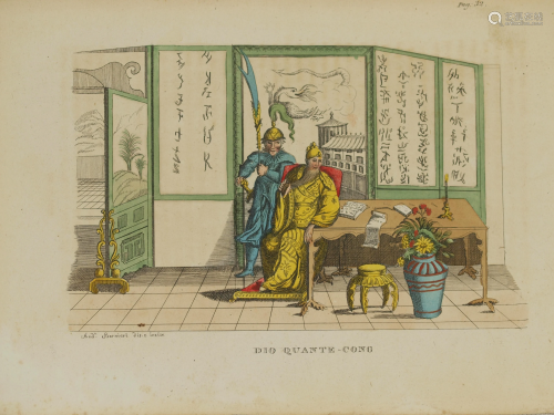 Print Quantecong God China Bernieri 1825