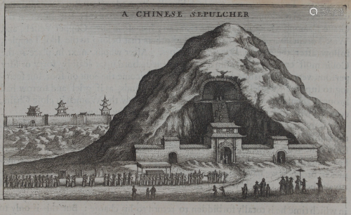 View China Chinese sepulcher 1670 Nieuhoff