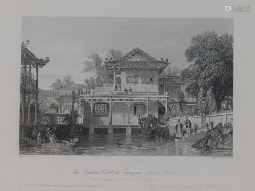 Conseequas House Canton China 1845 Dixon