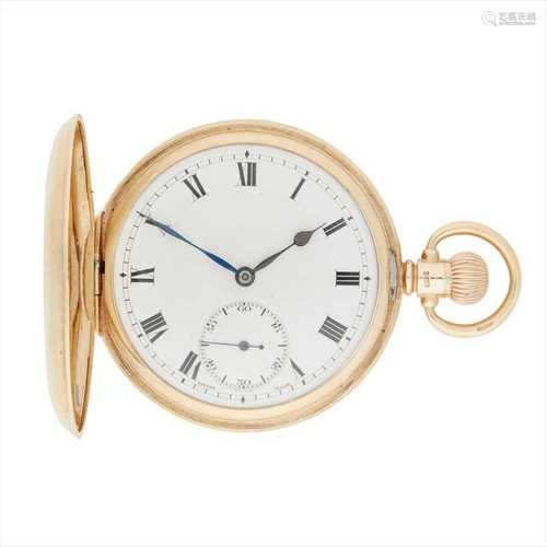 A 9ct gold cased gentleman's pocket watch