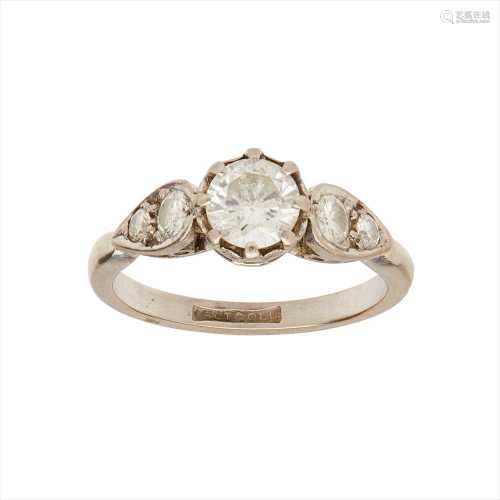 A single stone diamond ring