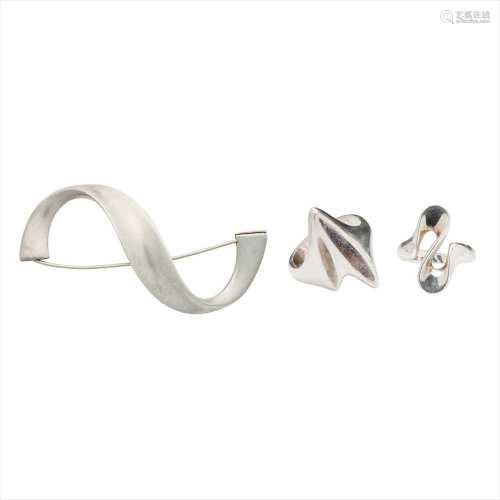 A collection of jewellery, Georg Jensen