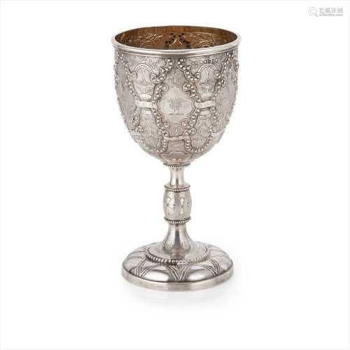 A Victorian christening cup