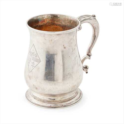 A George II pint mug