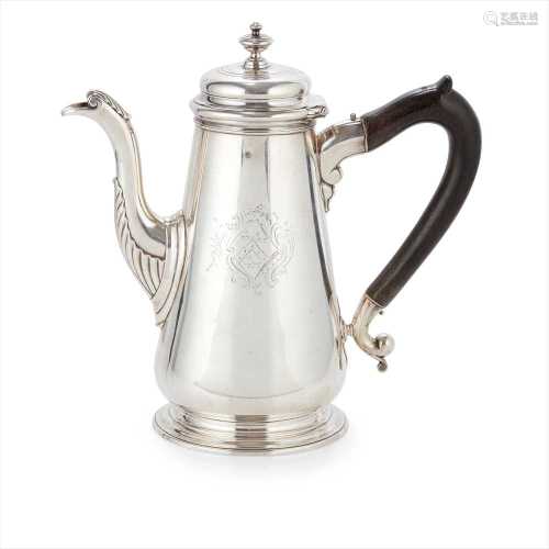 A George II coffee pot