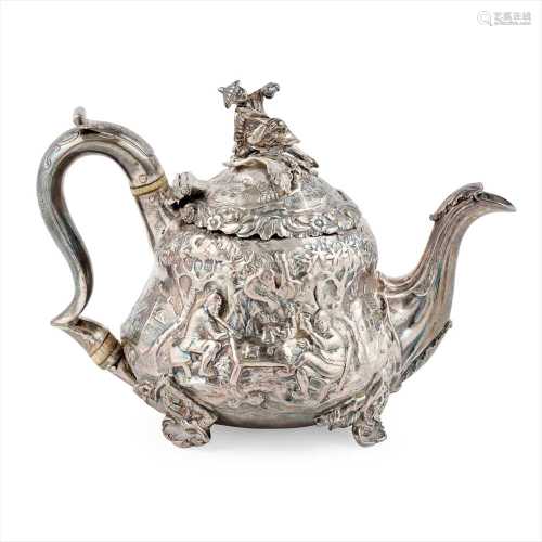 A George IV teapot