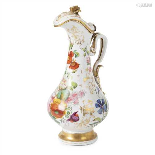 PORCELAIN EWER, MADE FOR THE TURKISH MARKET FRANCE, 19TH CENTURY