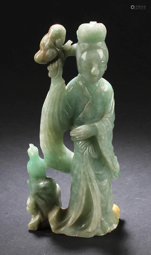 Chinese Jade Statue