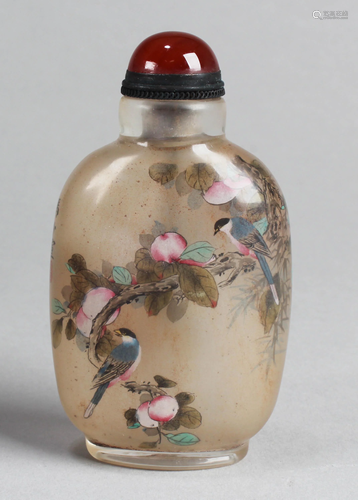 Chinese Crystal Snuff Bottle