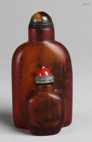 Chinese Peking Glass Snuff Bottle