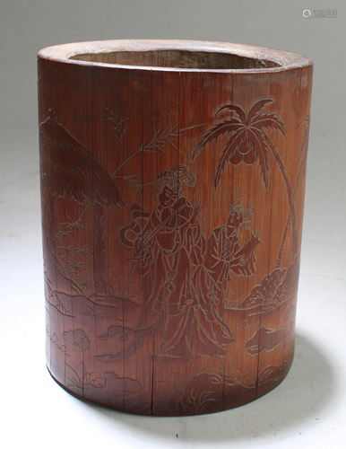 Chinese Bamboo Brushpot