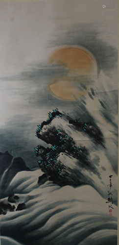 Chinese Hanging Scroll Painting