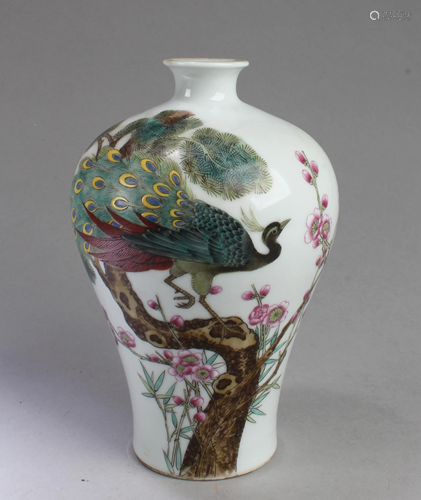 Chinese Porcelain Meiping Vase