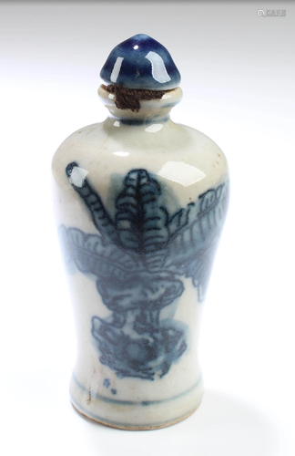 Chinese Porcelain Snuff Bottle