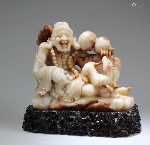 Chinese Jadestone Carved Ornament