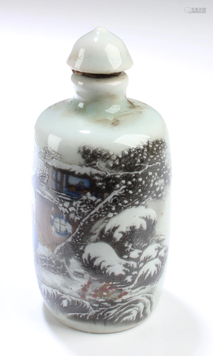 Chinese Porcelain Snuff Bottle