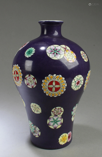 Chinese Porcelain Meiping Vase