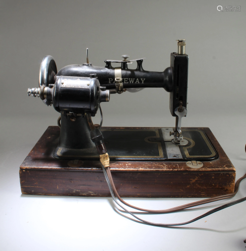 A Vintage Sewing Machine