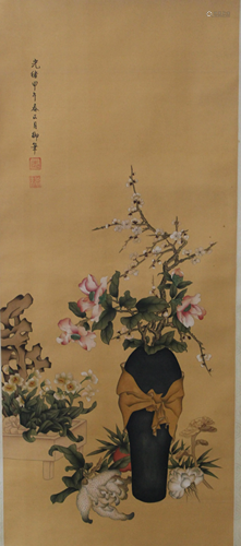 Chinese Hanging Scroll Painting