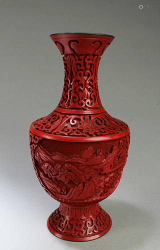 A Lacquer Vase